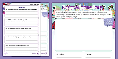 Pyjama Day Activity Pack