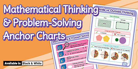 Coding and Mathematical Processes Anchor Chart