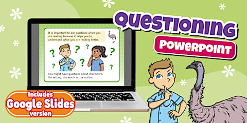 Super Six - Monitoring - Reading Comprehension PowerPoint