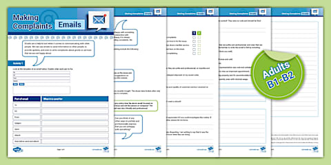 Business English: How to Write an Email Worksheet [Adults, A2-B1]