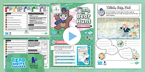 We're Going on a Bear Hunt Whole-Class Guided Reading Pack 2 [Year 1]