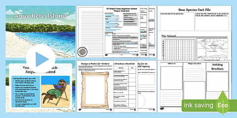 Design Your Own Island Activity Sheet
