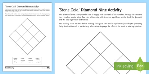Diamond Nine Template