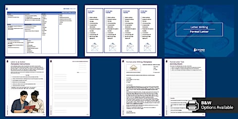 Formal Letter Layout