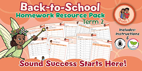 Grade 1 Phonics - Term 1 - Homework - Resource Pack (CAPS Aligned)