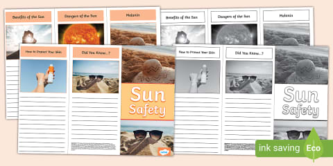 Design a Sun Safety Poster Worksheet
