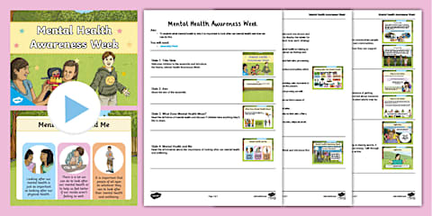 Mental Health Awareness Week EYFS Assembly Pack
