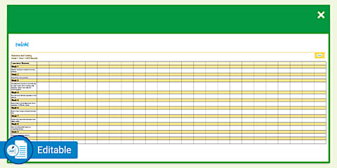 Grade 1 Robotics and Coding – Term 3 - Week-by-week Assessment Records ...