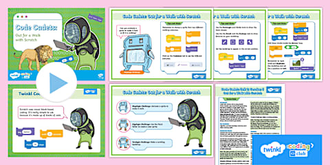 KS1 DINOvember Creative Coding with Scratch