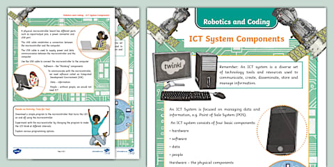 Grade 6 Robotics and Coding - Term 4 - Digital Concepts - Worksheet ...