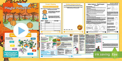 Outdoor Explorers - Halloween Outdoor Learning Lesson Pack
