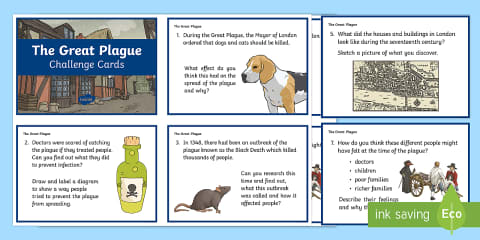 KS2 The Great Plague Reading Comprehension Activity