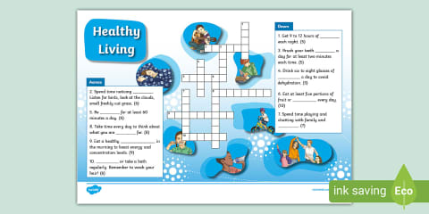 Preschool: Healthy Living - Chart