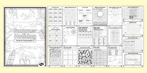 Loading Summer Holidays: End of Year Activity Booklet 3-6