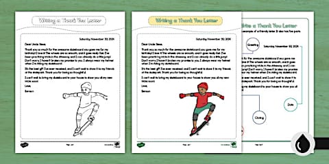 Writing a Friendly Letter Mentor Text and Activity