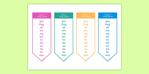 Phase 3 Tricky Words on Coconuts Cut-Outs - phase three, words, trciky ...