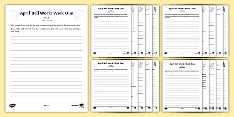 Seventh Grade ELA February Bell Work Bundle