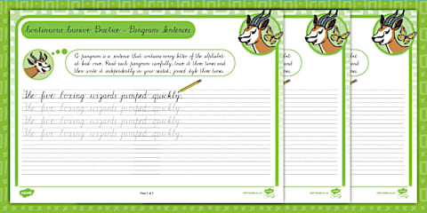 Grade 3 English SA Cursive Writing Chart Upper and Lower Case (CAPS ...