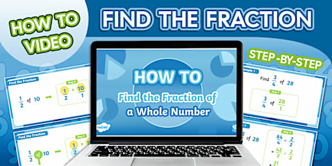 Grade 7 - Maths - How to Find the Fraction of a Whole Number - Activity ...
