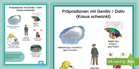 Gymnastikrollen - Wort- und Bildkarten