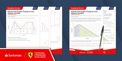 Scuderia Ferrari F1: Velocity-Time Graphs [Ages 11-16]