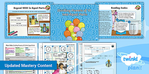 PlanIt Maths Year 6 Number and Place Value Display Pack