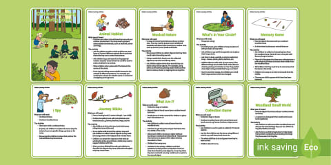 Forest Learning Display What Is Forest School? Display Poster