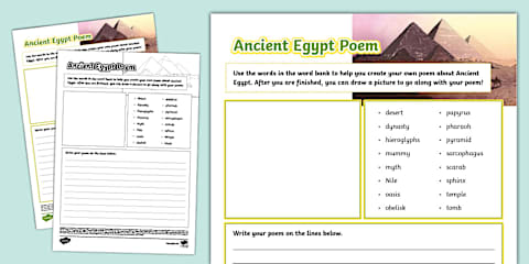 Pyramid Poem Example