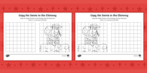 Describe a Santa Claus Photo Worksheet
