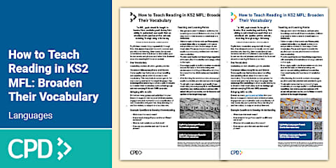 How to Teach Spoken Language in KS1 and KS2: Give Descriptions ...