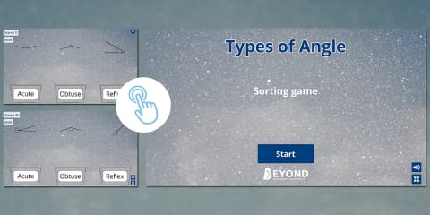 Angles Interactive Sorting Activity