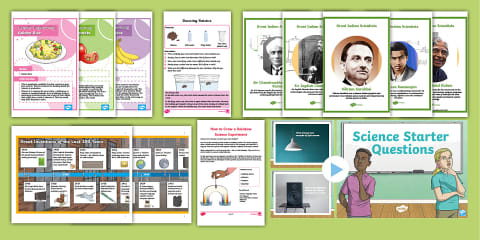 Middle School Science Fair Pack