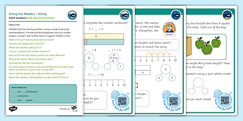 Number Bonds within 20 Addition and Subtraction Maths Mastery Teaching Pack