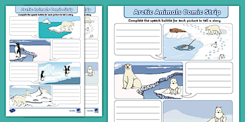 Superhero Finish the Comic Strip Worksheet