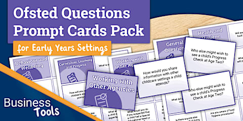 Achievement Prompt Cards for Early Years Settings