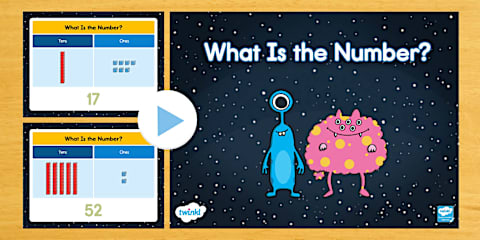 Year 1 Number Recognition and Place Value Maths Warm-Up PowerPoint