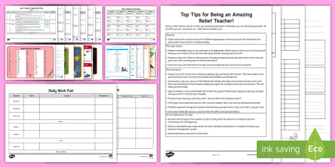 Year 5 Week 1 Relief Teaching Plan