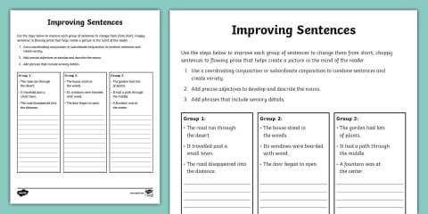 Grammar Gurus Finding Complete Sentences Practice for 6th-8th Grade