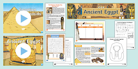 Life in Egypt Fact File Template