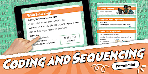Coding and Sequencing Grade 1 Math Pack