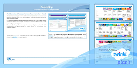 Computing: Animation Year 4 Planning Overview