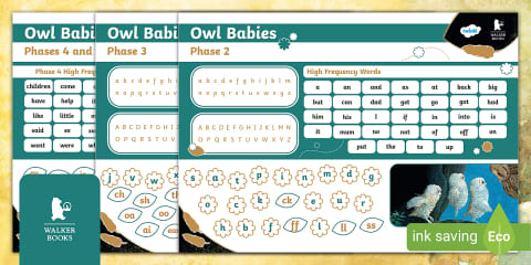 Owl Babies Reading Comprehension Mat