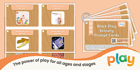 Block Play Visual Support Board