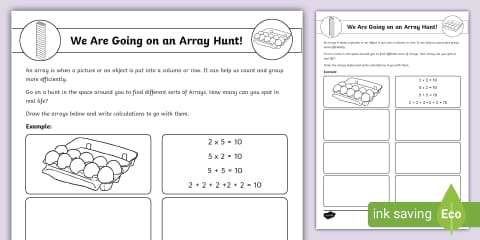 Picture Rarays Array-nbows Art Activity
