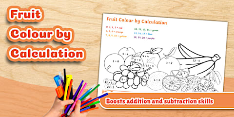 Jungle-Themed Colour by Adverb Worksheet