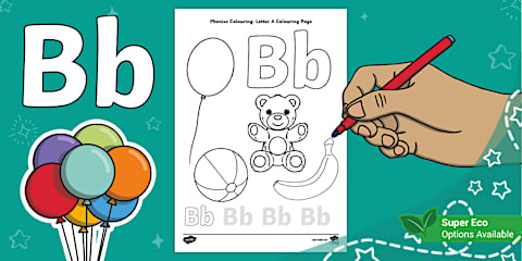 Phonics Colouring: Letter A Colouring Page