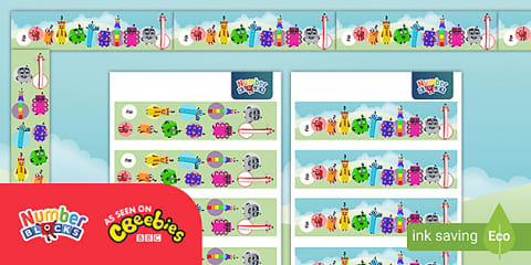 Numberblocks: 100 Square