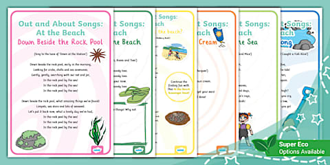 Seaside-Themed Songs and Rhymes Resource Pack