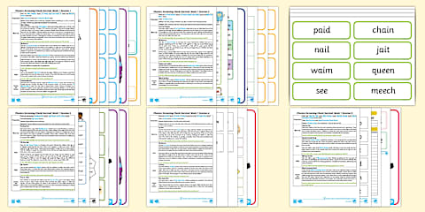 Phonics Screening Survival: Intervention Booster Pack 5