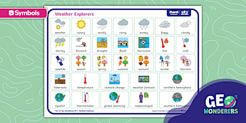 Geo Wonderers KS1: Weather Explorers - What is Our Weather Like? Lesson ...